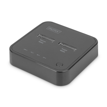DIGITUS STACJA DOKUJĄCA DO SSD M.2 NVME Z FUNKCJĄ KLONOWANIA OFFLINE, USB-C, CZARNA DA-71545