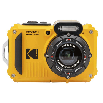 Kodak Pixpro WPZ2 Digitalkamera, wasserdicht bis 15m, sto?fest, gelb