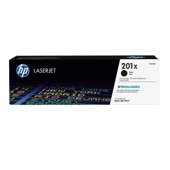HP 201X oryginalny wkład laserowy o dużej pojemności, czarny