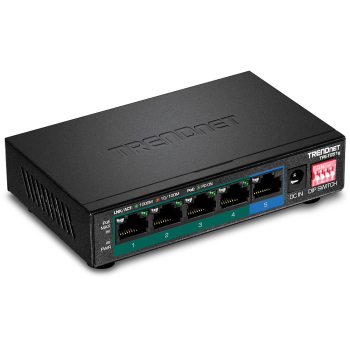 TRENDnet Switch  5 Port Gbit PoE+  60W                Metall