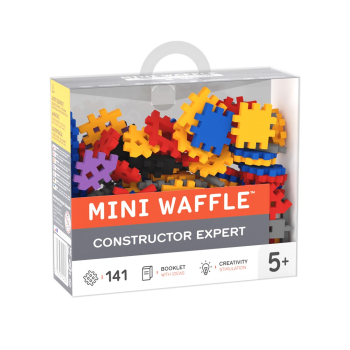 MARIOINEX Klocki Mini Waffle Konstruktor Expert, 141 elementów