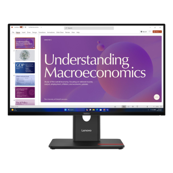 Lenovo ThinkVision T24D-40 23.8"FHD 120Hz 250nits AG HDMI DP USB Eclipse Black