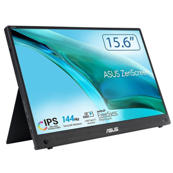 ASUS ZenScreen MB16AHG monitor komputerowy 39,6 cm (15.6") 1920 x 1080 px Full HD Czarny