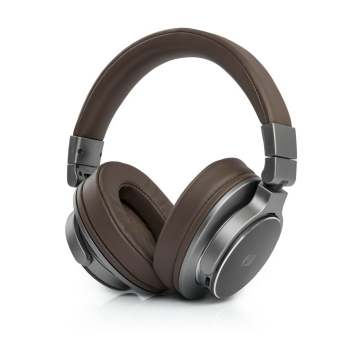 Muse M-278 BT Zestaw słuchawkowy Bezprzewodowy Opaska na głowę Micro-USB Bluetooth Brązowy, Srebrny