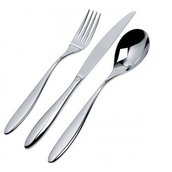Alessi SG38S24M Mami Besteckset, 24-teilig, Edelstahl