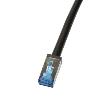 LogiLink CQ7143S kabel sieciowy Czarny 50 m Cat6a S/FTP (S-STP)