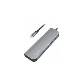 Logilink USB-C HUB, HDMI, PD, Kartenleser, USB 3.2 GEN 1x1