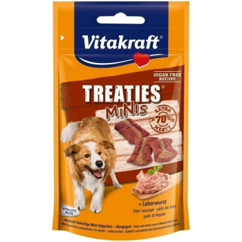 VITAKRAFT TREATIES MINIS wątróbka przysmak dla psa 48g