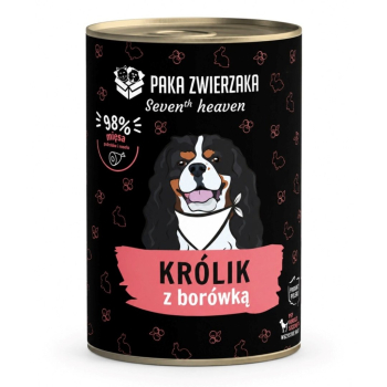 Paka Zwierzaka Seventh Heaven Królik z borówką 400g