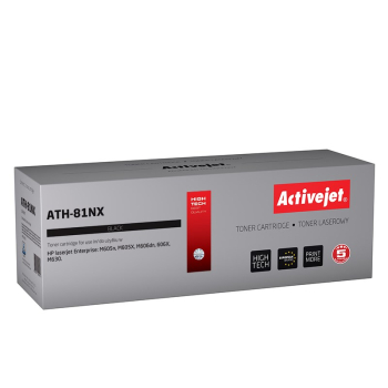 Activejet ATH-81NX Toner (zamiennik HP 81X CF281X; Supreme; 25000 stron; czarny)