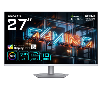 MONITOR GIGABYTE OLED 27” MO27Q2A ICE 280Hz
