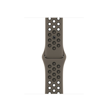 Opaska sportowa Apple Nike Sportarmband für Apple Watch Olive Grey/Schwarz 41mm