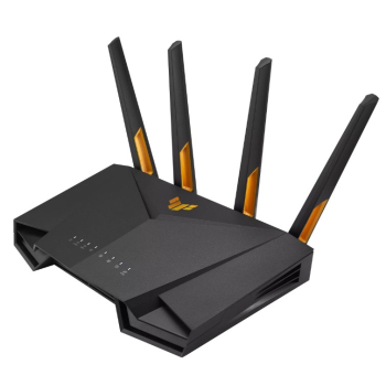 ASUS TUF-AX4200 Gaming AX4200 wireless router 2,5 Gigabit Ethernet Dual-band (2.4 GHz / 5 GHz) Black, Orange