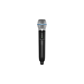 Shure GLXD2+/B87A-Z4 - Cyfrowy nadajnik bezprzewodowy doręczny DUAL BAND z główką Beta87A