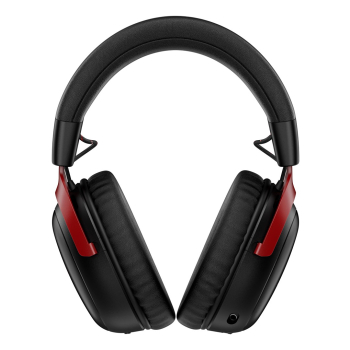 HyperX Cloud III Wireless – bezprzewodowy zestaw słuchawkowy do gier (czarno-czerwony)