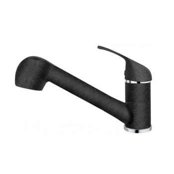 Bateria kuchenna Pyramis Fido Granit 090920138 czarny nakrapiany