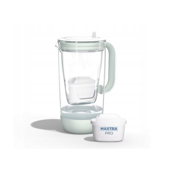 Dzbanek filtrujący Brita Glass+1MaxtraProPP 2,5l | miętowy