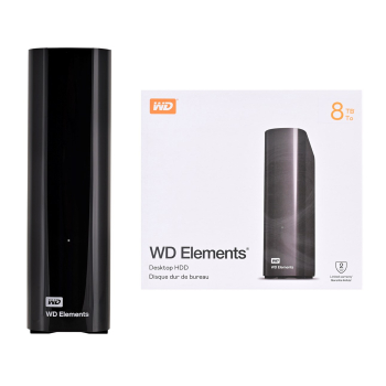 Dysk zewnętrzny HDD WD Elements Desktop 8TB 3.5 Black