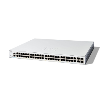 Cisco C1300-48T-4G łącza sieciowe Zarządzany L2/L3 Gigabit Ethernet (10/100/1000) Biały