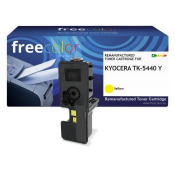 Freecolor Toner Kyocera TK-5440K yellow mit chip 2400p kompatibel