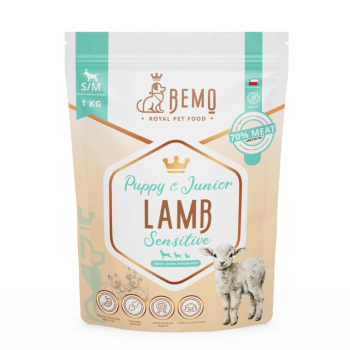 Bemo Karma sucha Puppy Junior Sensitive Lamb - jagnięcina small/medium 1kg