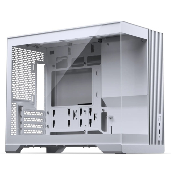 PHANTEKS XT V3 PC-Gehäuse, Mini-Gehäuse, mATX, Tempered Glass - inklusive 3x 120-mm-Lüfter, weiß