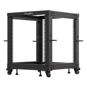 Lanberg OR01-6112-B stojak 12U Stojak wolnostojący Czarny