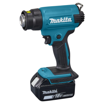 Makita DHG180Z Akumulatorowa opalarka 18V, 550°C, 220l/min, zestaw 4 dysz