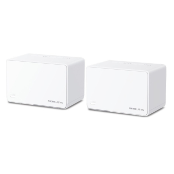 System Mercusys Halo H80X (2-pack) Dual-band (2.4 GHz/5 GHz) Wi-Fi 6 (802.11ax) Biały 3 Wewnętrzny