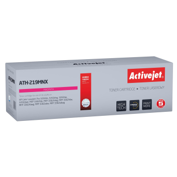 Activejet ATH-219MNX Toner (zamiennik HP 219X W2193X; Supreme; 2500 stron; purpurowy) z chipem