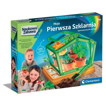 Zestaw Clementoni - Moja pierwsza szklarnia
