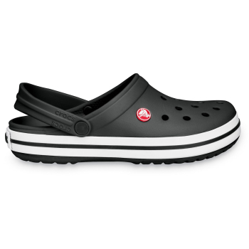 Crocs Crocband Chodaki Unisex Czarny, Biały