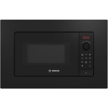 Kuchenka mikrofalowa do zabudowy BOSCH BFL623MB4 czarna, AutoPilot 7, asystent czyszczenia