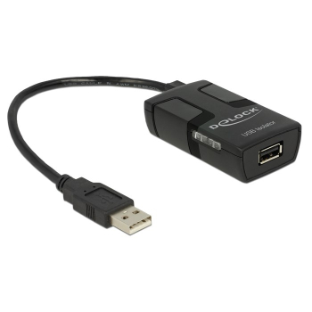 DeLOCK 62588 kabel USB 0,15 m USB A Czarny