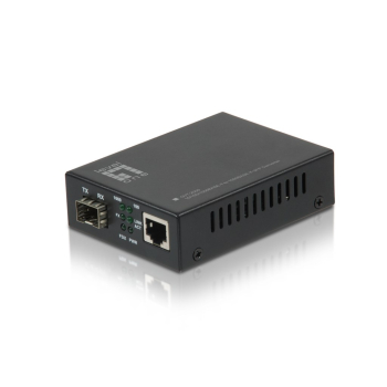 LevelOne GVT-2000 konwerter sieciowy 1000 Mbit/s Multifunkcyjny Czarny