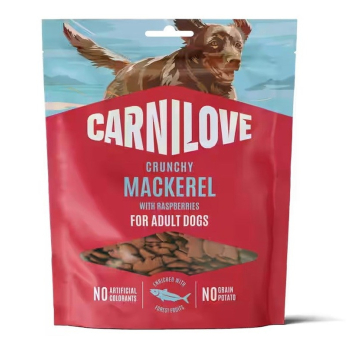 CARNILOVE Dog CRUNCHY  Snack Mackerel with Raspberries 200 g