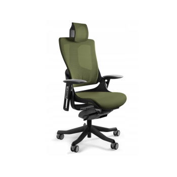 Fotel biurowy Wau 2 NW46 siatka olive/czarny