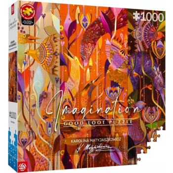 Good Loot Imagination Puzzle: Karolina Matyjaszkowicz - W Ptasim Gąszczu Tryptyk, 1000 elementów