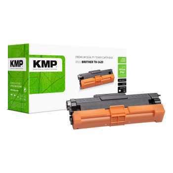 KMP Toner Brother TN-2420/TN2420 black 3000 S. B-T116 remanufactured