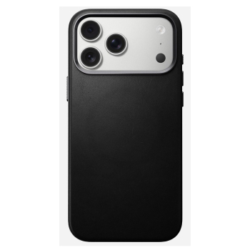 NOMAD Traditional Leather Case - skórzane etui do iPhone 17 Pro Max kompatybilne z MagSafe (black)