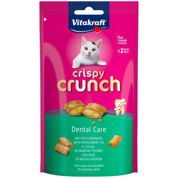 VITAKRAFT Crispy Crunch Dental przysmak kot 60g