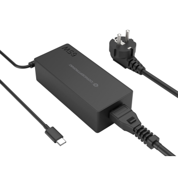 CONCEPTRONIC LadegerĂ¤t 1Port GaN USB-C       65WPD3.0/PPS sw