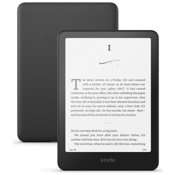 Ebook New Kindle Paperwhite (12th Generation) - 2024 release 7” glare-free 16GB Wi-Fi (Without Lockscreen Ads) Black (WYPRZEDAŻ)