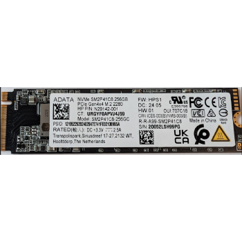 Dysk SSD ADATA 256GB NVMe PCIe Gen4x4 M.2 2280 SM2P41C8-256GC