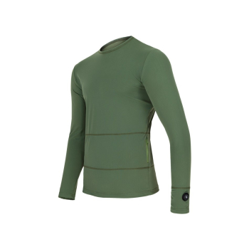 Glovii GJ1CM koszula/top Bluza Wycięcie pod szyją Długi rękaw Elastan, Poliester