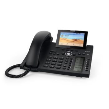 Snom D385 telefon VoIP Czarny 12 linii TFT