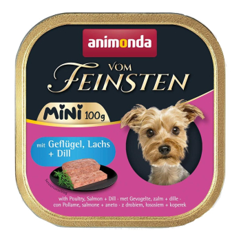 Animonda Vom Feinsten MINI poultry,salmon,dill 100g