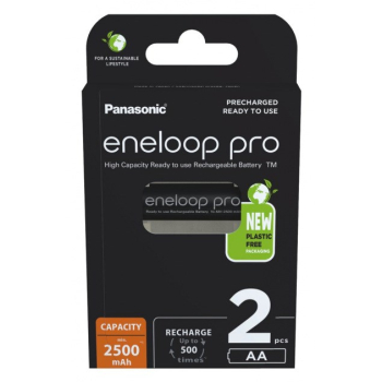 PANASONIC ENELOOP PRO AA 2500mAh 2 szt