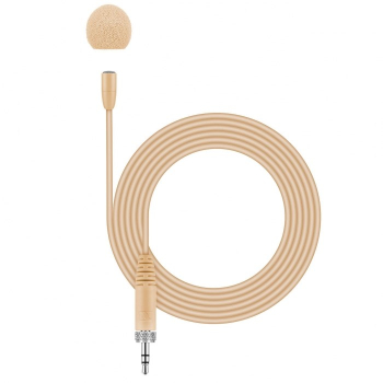 Sennheiser MKE ESSENTIAL BEIGE EW - Mikrofon miniaturowy dookólny, beżowy, złącze jack 3,5