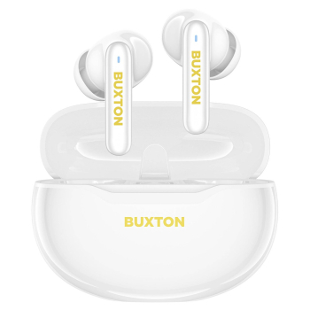 BUXTON BTW-7200 TUYA - Słuchawki Bluetooth douszne białe
